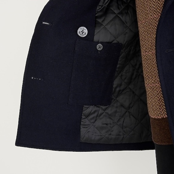 J Crew Dock peacoat with PrimaLoft®
Item BK570 - Picture 4 of 6
